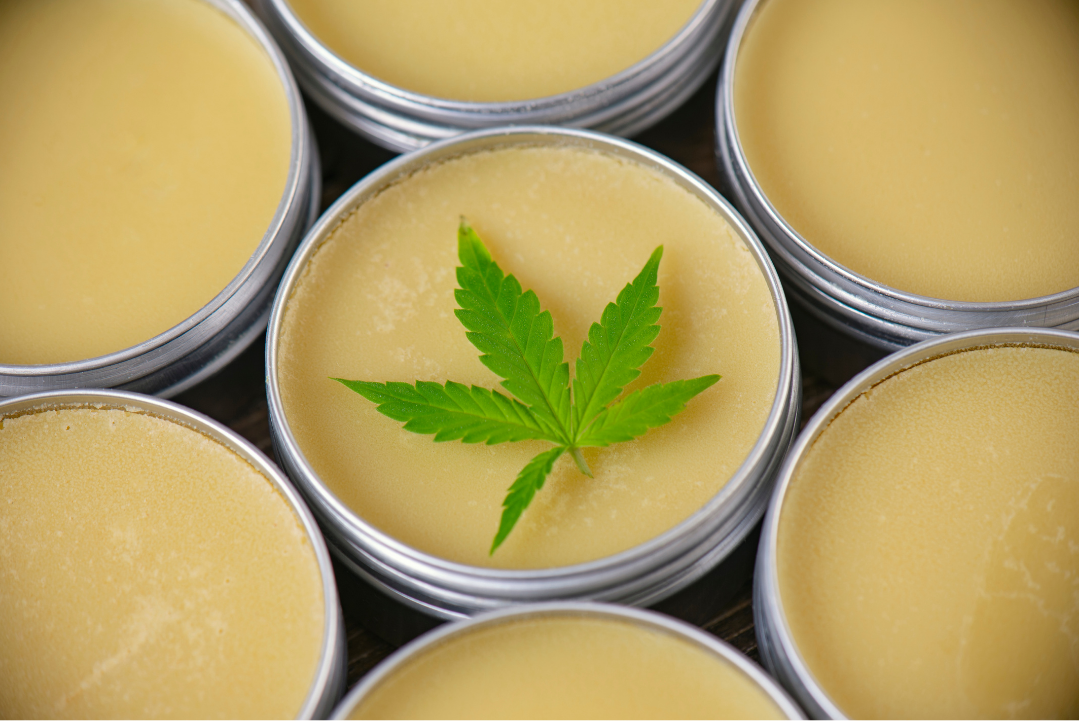 CBD hemp balm topical product